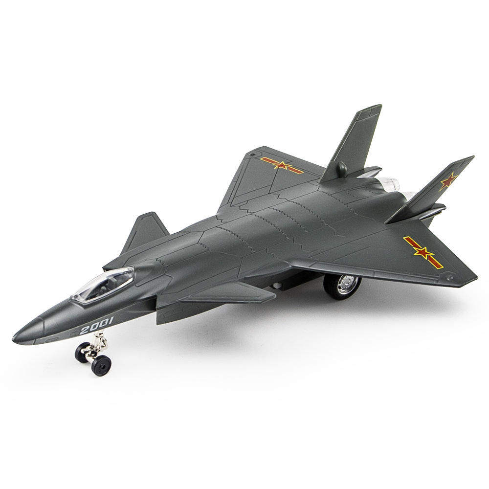 新款 彩珀盒装歼二十战机仿真儿童男孩声光回力合金汽车模型玩具,模玩/动漫/周边/娃圈三坑/桌游,航模/直升机/飞机模型,淘宝优惠券,粉丝福利购,淘宝优惠卷