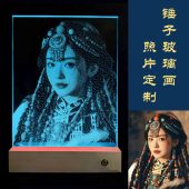 锤子玻璃画照片定制琉璃画生日礼物女朋友闺蜜520情人节创意礼物