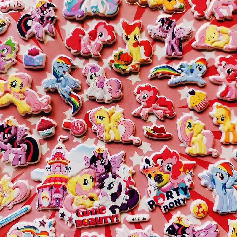 小马宝莉贴纸儿童贴画宝宝贴贴纸