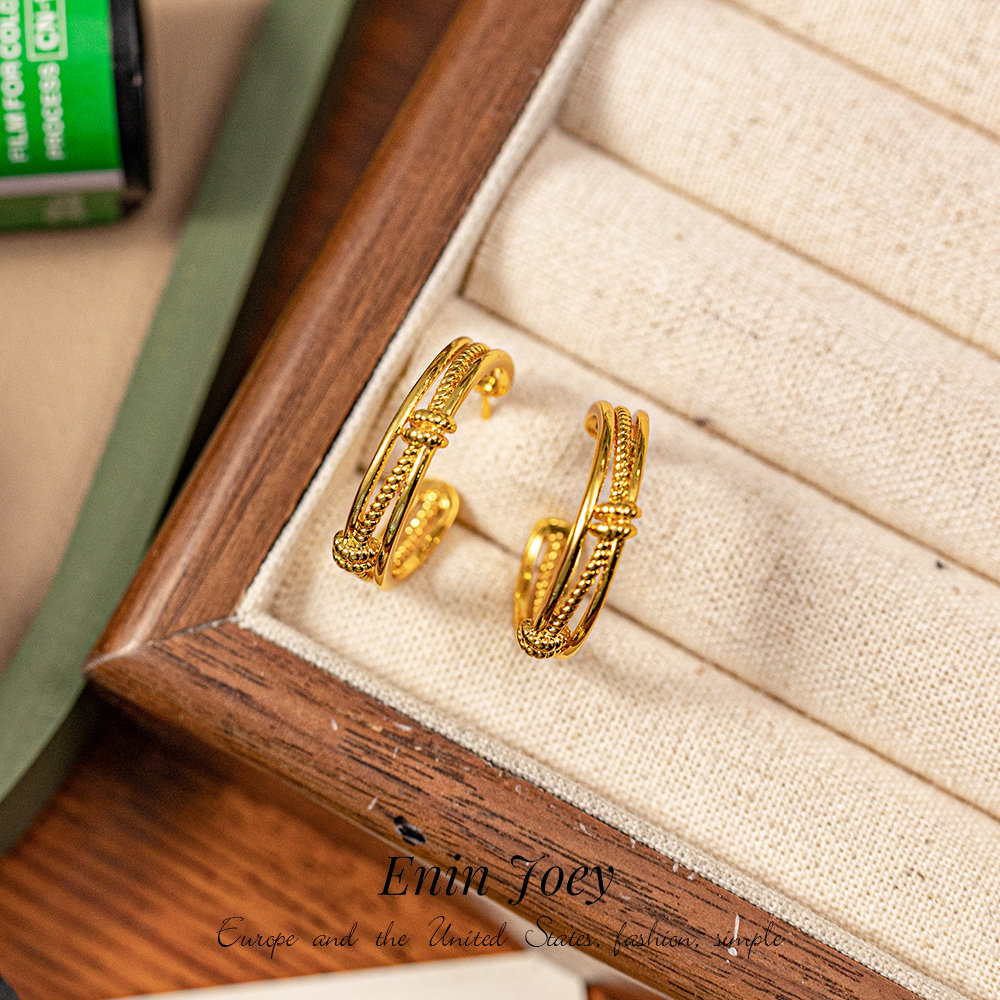 3.27高品质 加厚镀K金/s925银针/铜合金  气质耳环女