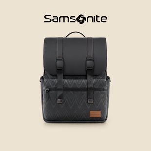 Samsonite 新秀丽双肩包男士 背包大容量出差旅行商务轻便背包TT1