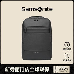 简约书包大容量电脑商务背包TX6 Samsonite 新秀丽双肩包男女时尚