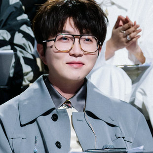 文艺复古透明镜框镜架超轻近视 超大框抖音个性 毛不易同款 眼镜男士