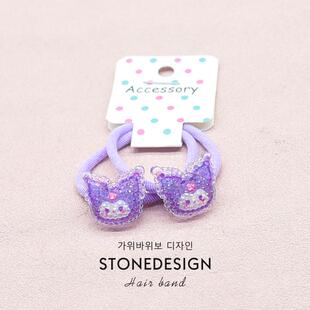 女童扎头发绳发圈儿童不伤发高弹力橡皮筋三丽鸥可爱公主宝宝头绳