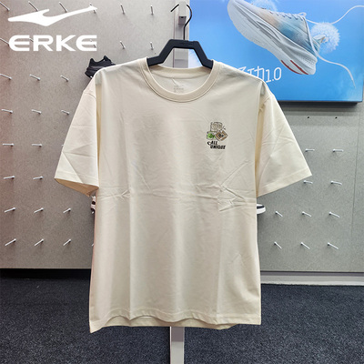 鸿星尔克夏款男女百搭时尚短袖