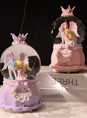 大号水晶球音乐盒系列直销卧室