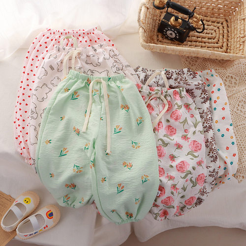 儿童防蚊裤新款夏季裤子