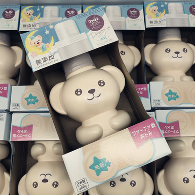 日本本土家庭装小熊FAFA香氛洗衣
