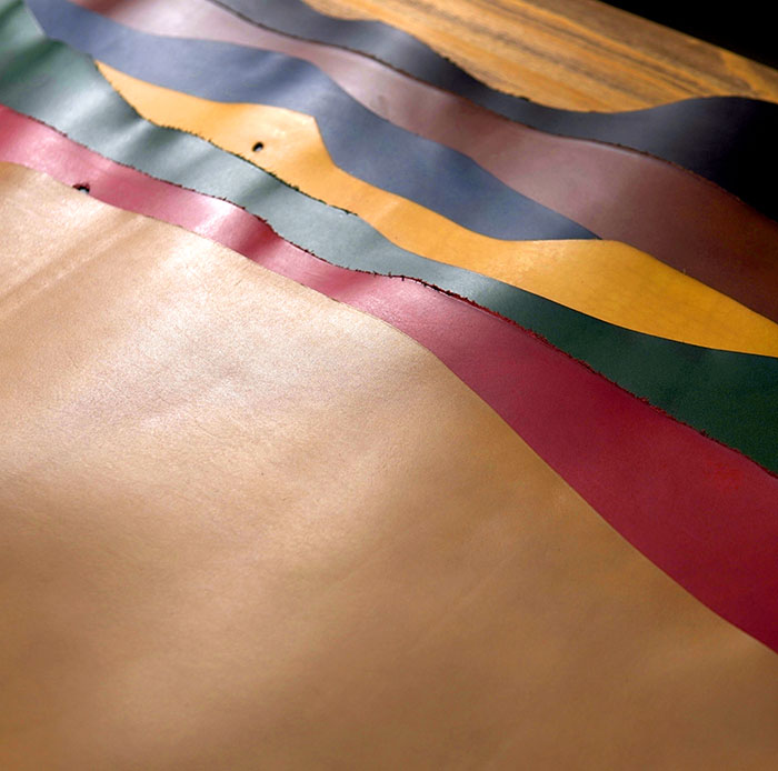 腩条意大利进口彩色协会植鞣革