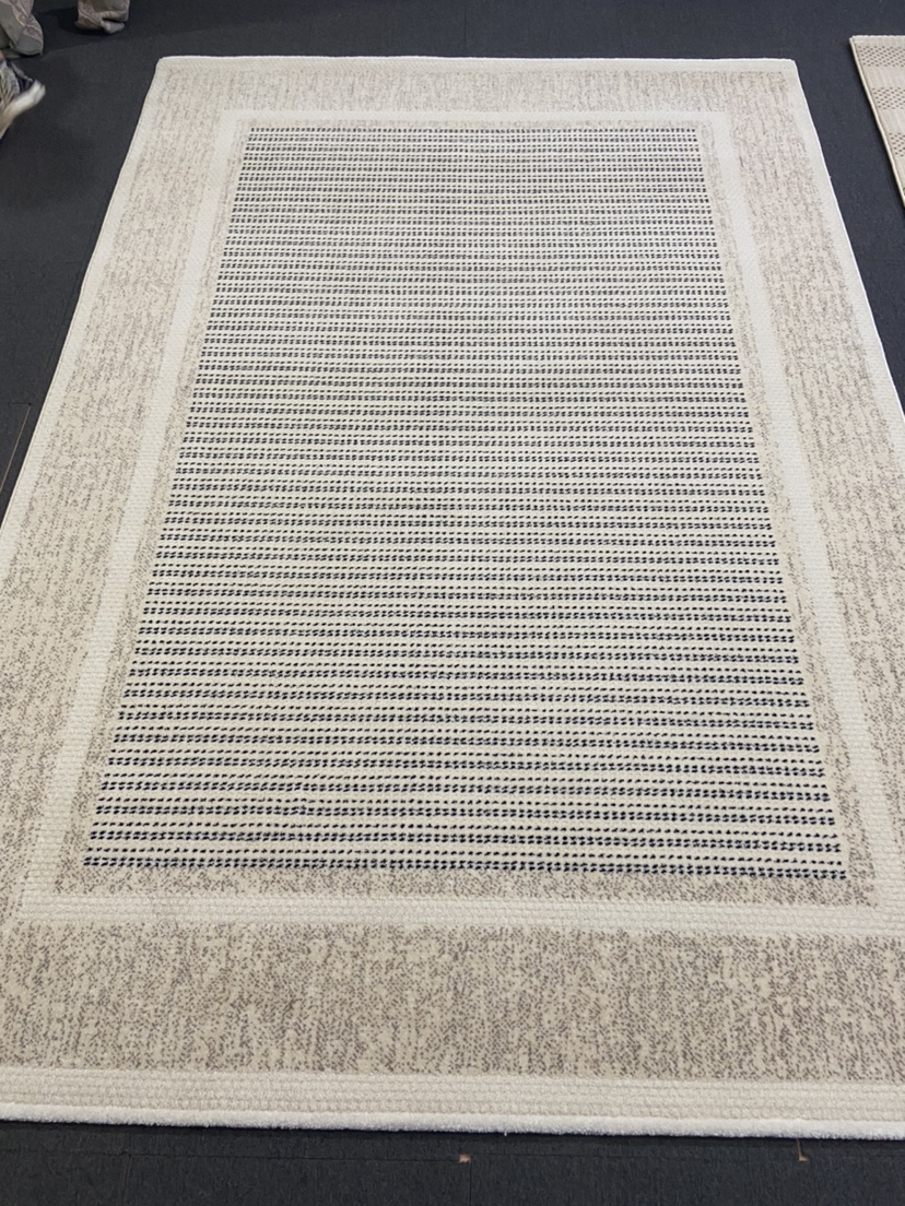 土耳其意式北欧奶油色简约轻奢极简素色客厅卧室沙发家用别墅地毯