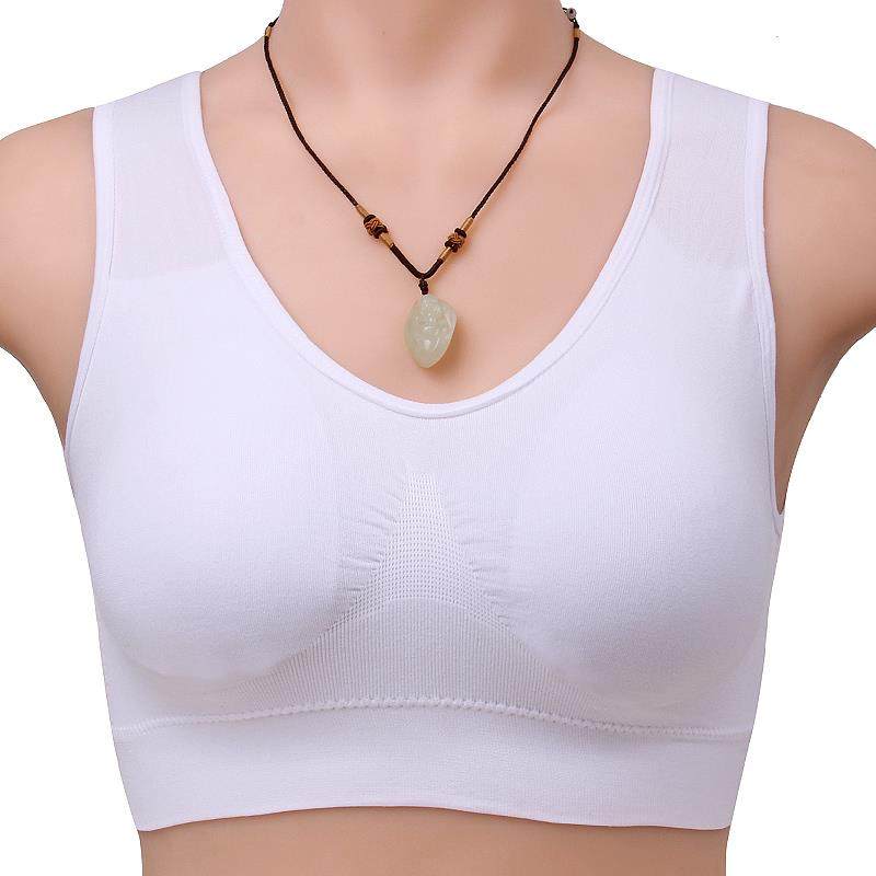 肥胖薄款无痕大妈吊带内衣一体文胸美胸胖子加大码本命年舒适睡眠