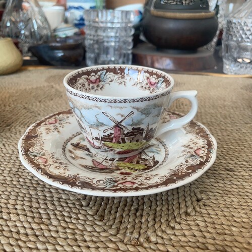 日本制 nikko 日光 咖啡杯 红茶杯 昭和时期物件 一杯一碟 中古品