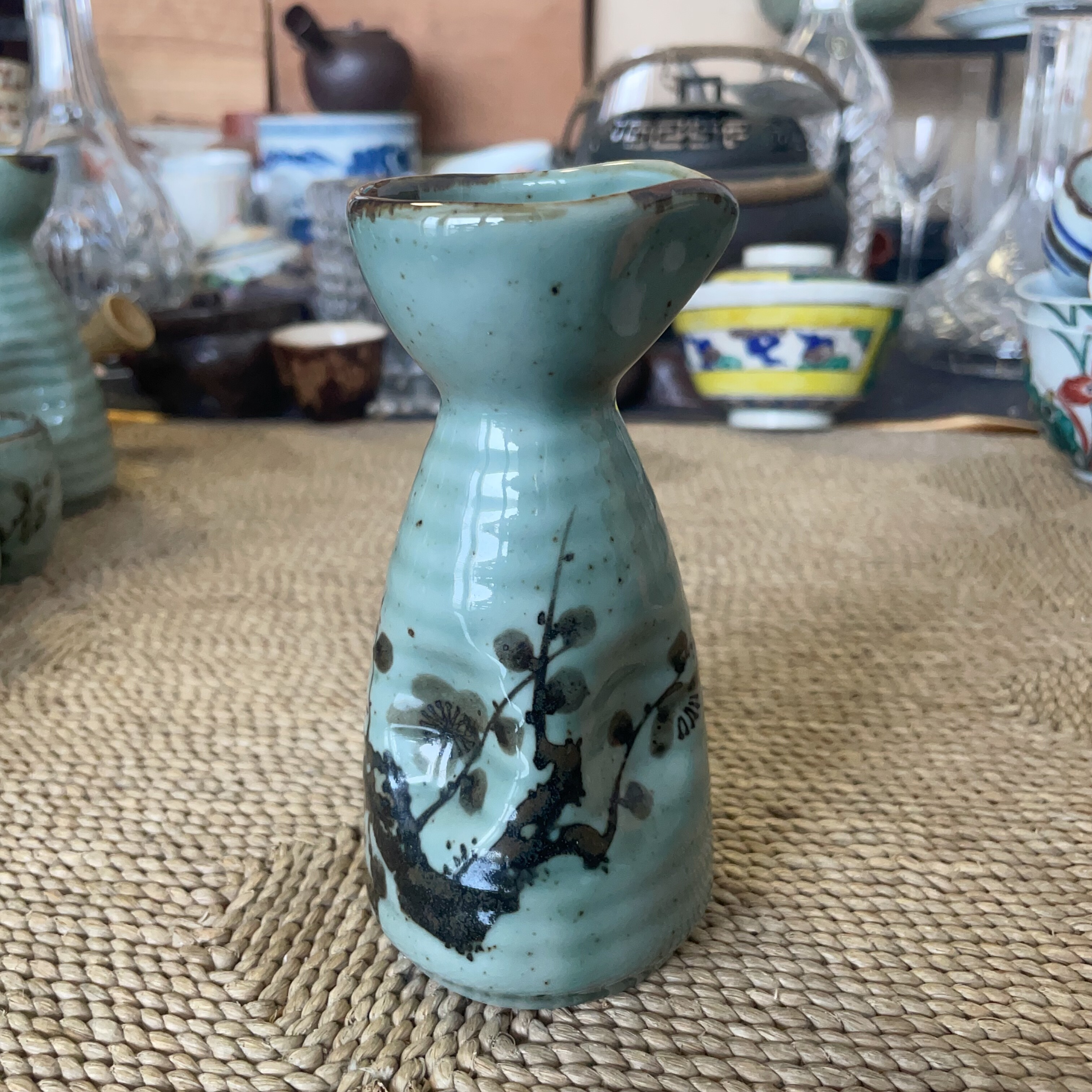 日本制 酒壶 德利 瑕疵品