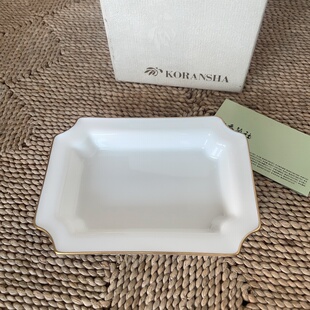 香兰社 小碟子 小盘子 全新未使用品 1-355