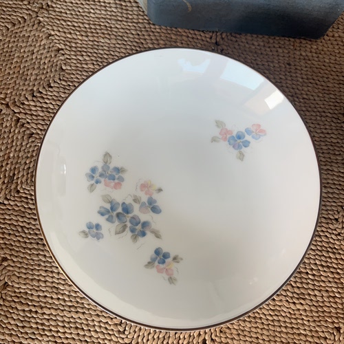 日本制 昭和时期物件 noritake 则武 盘子 饺子盘  釉上彩3-46