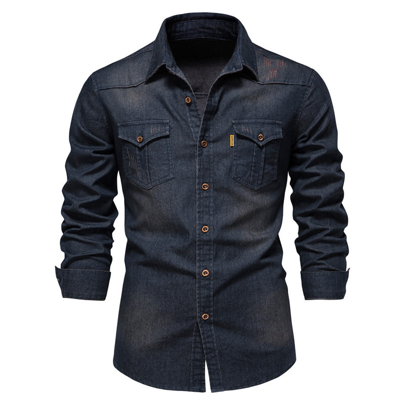 Men's dimhirt潮流美码