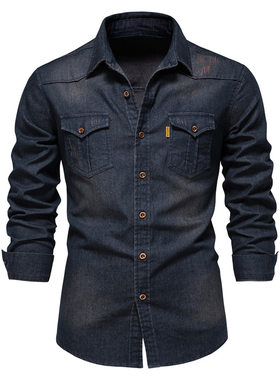 Men's dimhirt潮流美码