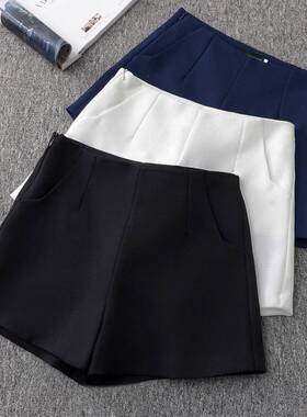西装短裤a字阔腿女2024women fashion shorts ladies short pants