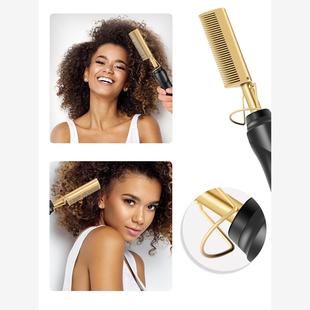 Wet Dry Curling Hot Hair Combs Iron Curler Electric