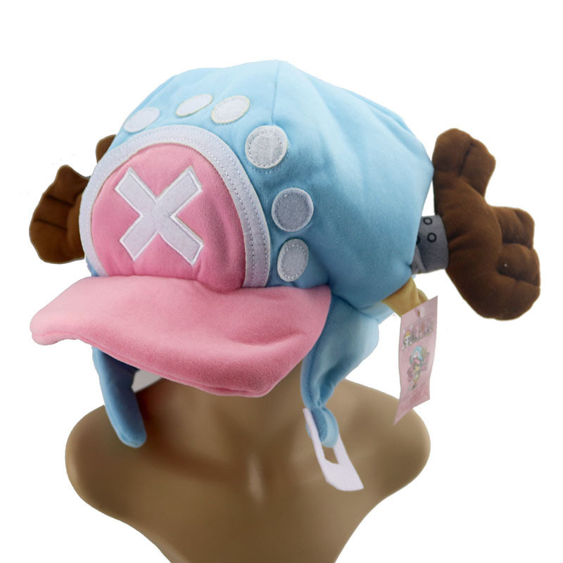 One Piece Chopper Hat Plush 海贼王乔巴毛绒帽子