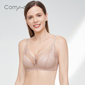 轻柔杯 Comfit蕾丝V型抹胸薄杯无钢圈无痕美背聚拢文胸CB00138
