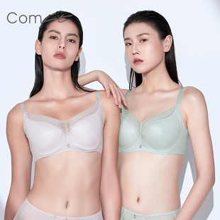 Comfit大码文胸春夏新款大胸显小聚拢防下垂薄款内衣CB00095