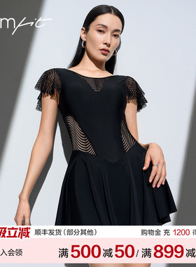 Comfit连体泳衣女带胸垫V领修身显瘦露背性感A字度假泳装CS00021