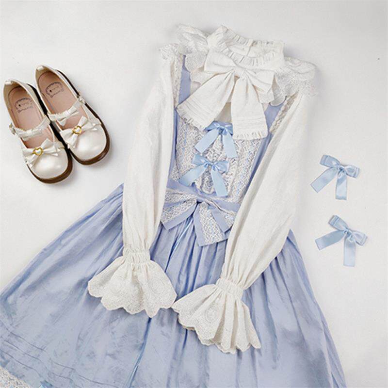 Lolita内搭长袖春秋冬半高