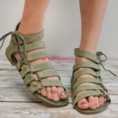Roman large sandals size 罗马凉鞋 大码 Flat women 女