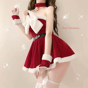 Women's sexy Christmas costumes for performances圣诞服装