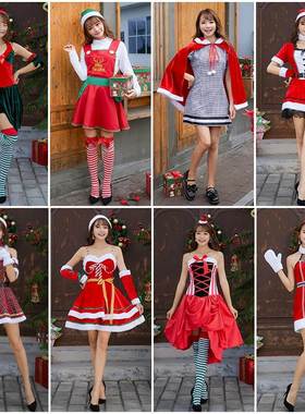 christmas clothes adult festival partydress santa claus suit