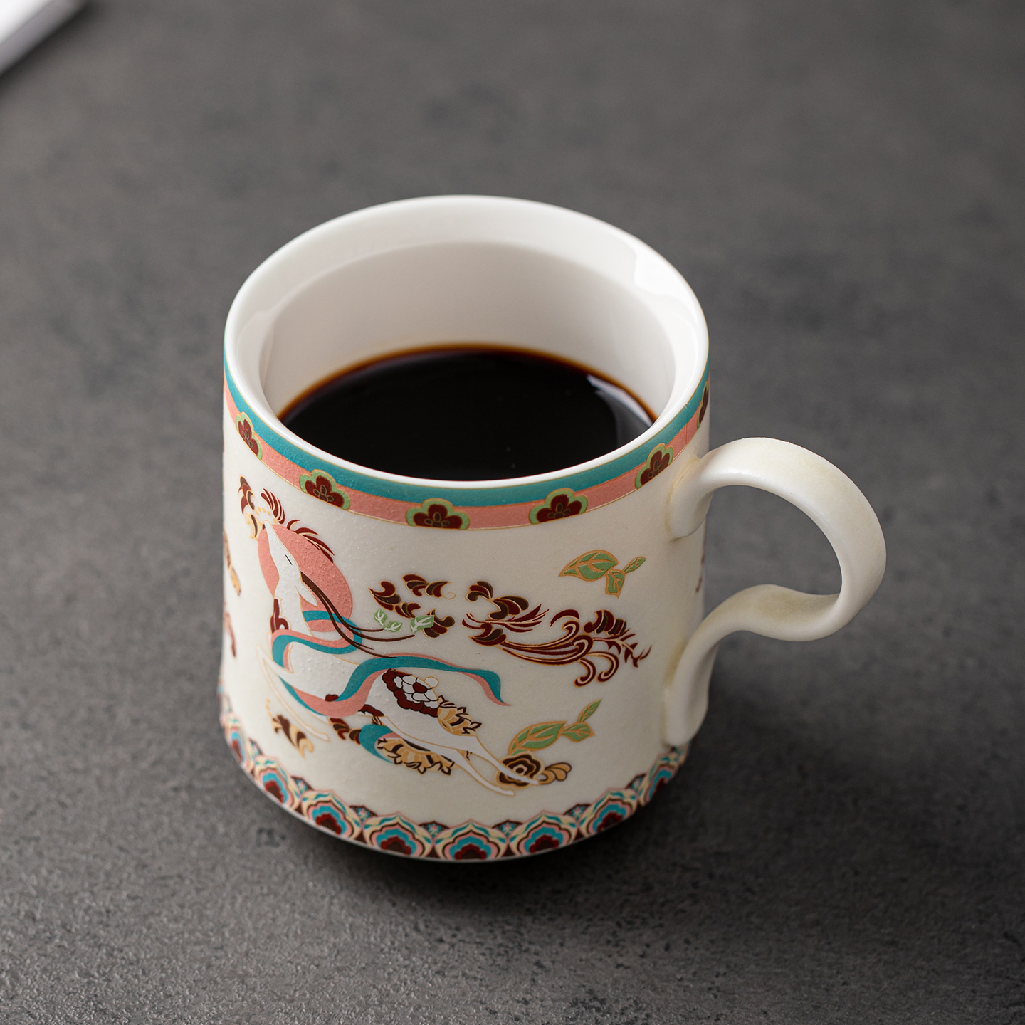 手作敦煌文创杯子国潮水杯