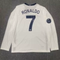0809 Manchester United Away Long Sleeve Printed No. 7+1 Champions League Edition