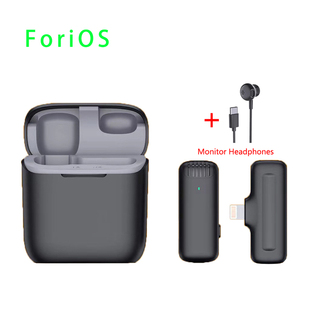 Wireless Lapel Microphone Lavalier Mic Noise Reduction Live