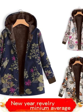 2018 winter warm coats women wool coat jackets thicken hoody