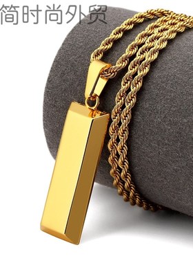 men fashion gold chain long necklace GD hiphop rapper chains