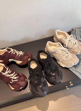 DAABAE GOOD 八爪鱼春季百搭潮款老爹鞋厚底鞋跟高5CM 9998-10