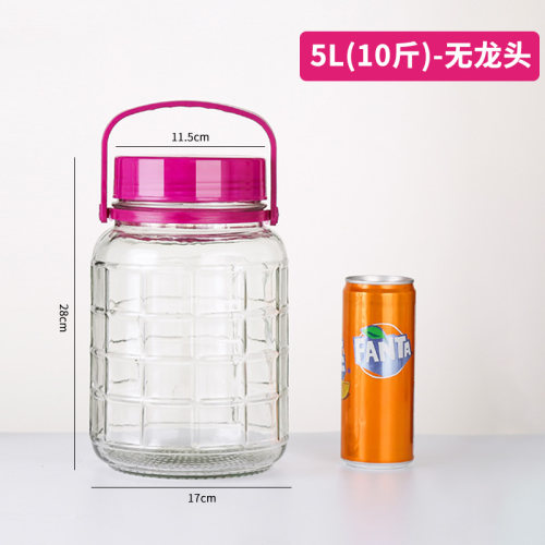 级家用封瓶装坛专酒酒坛酒泡酒玻璃瓶食品密罐子泡菜子腌菜用瓶罐