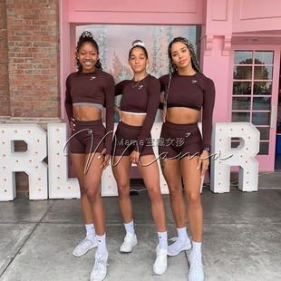 宝藏女孩鲨鱼健身撸铁三分裤 女vital高腰收腹提臀运动紧身短裤