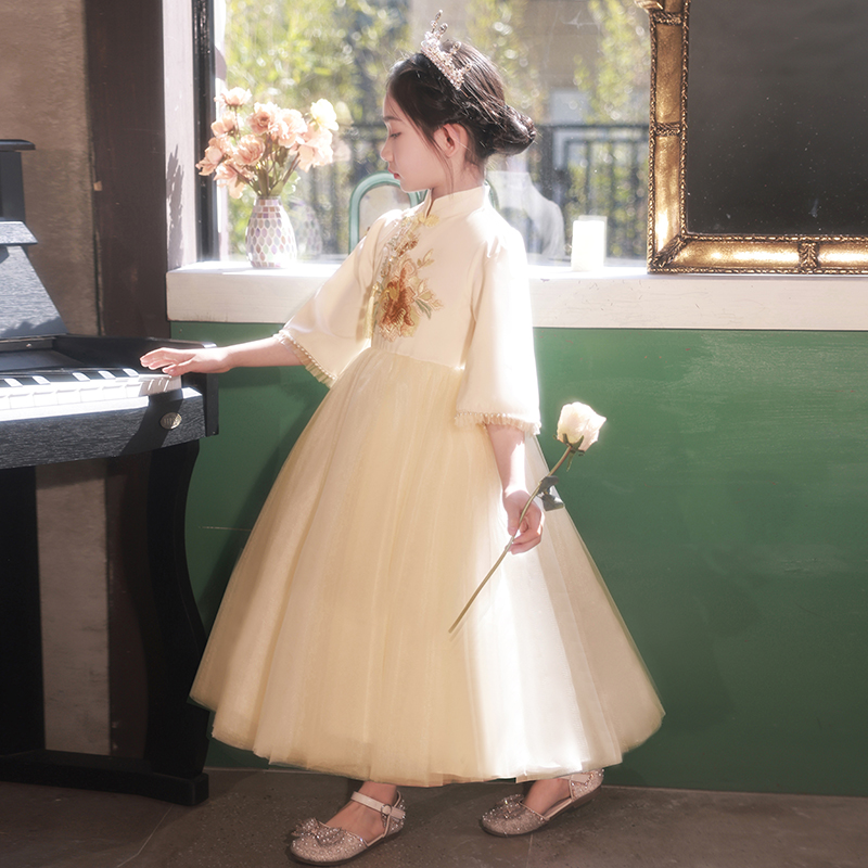 女童生日公主裙儿童演出服