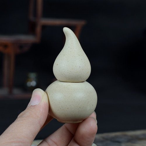 迷你小号葫芦便携窑变茶叶罐子