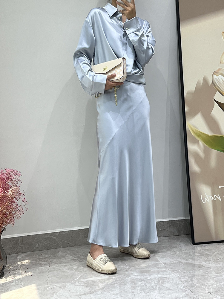 优雅气质款女士高档真丝30姆米时尚套装