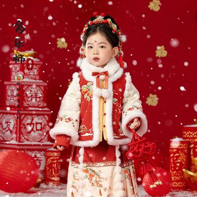 2024新款中国风古装加厚拜年服