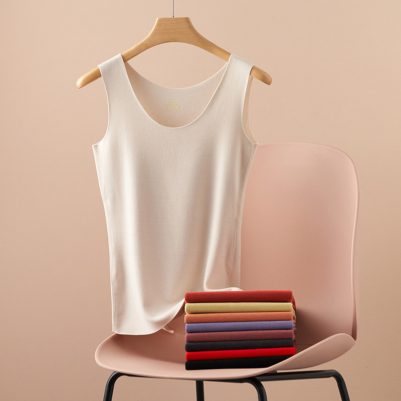 无痕保暖背心女士冬季加绒加厚自发热纤维抗菌打底衫紧身上衣内搭,女士内衣/男士内衣/家居服,吊带/背心/T恤/打底/肌底衣,淘宝优惠券,粉丝福利购,淘宝优惠卷