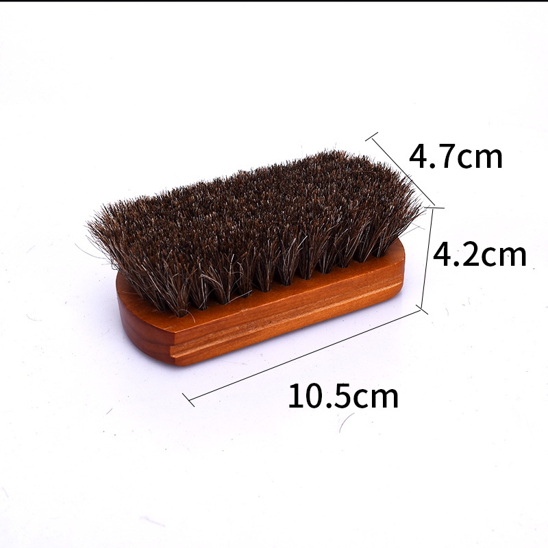 马毛刷 纯马毛木质鞋刷 抛光刷马鬃毛刷