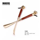 超长铜鞋 抽 拔子 穿鞋 提鞋 纯黄铜鞋 器 拔子精品黄铜鞋