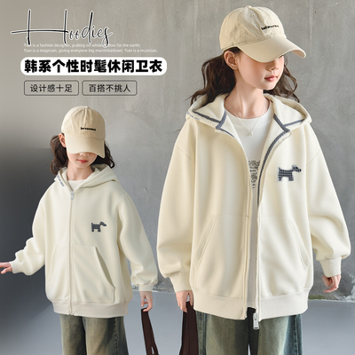 女童外套2025新款春秋款