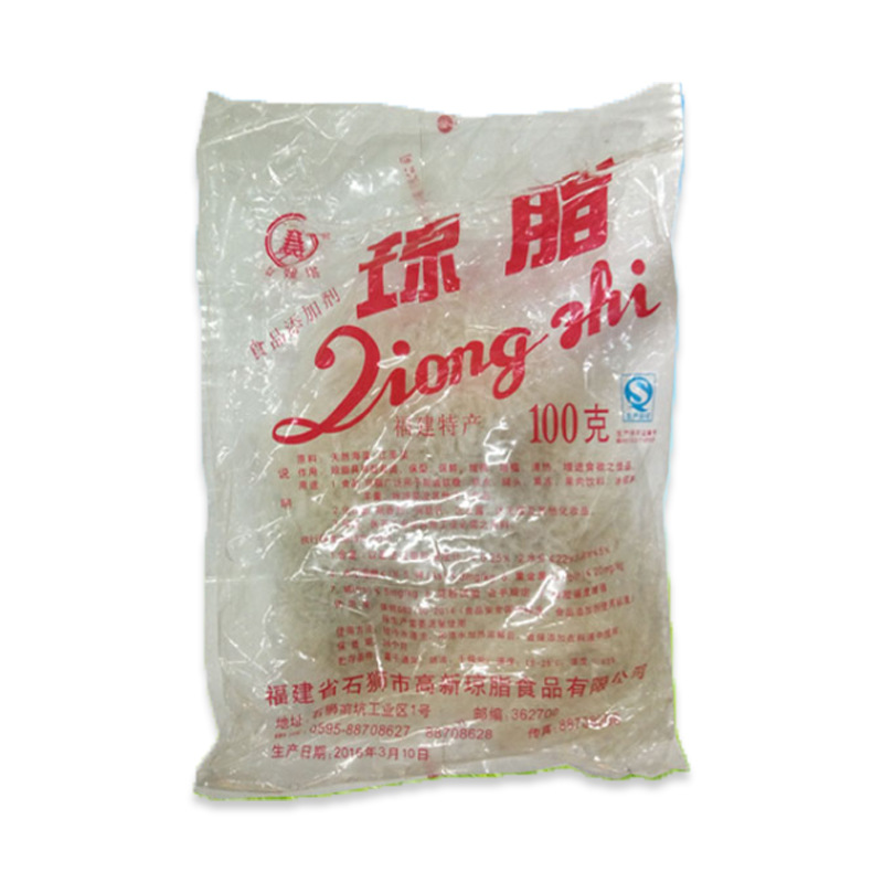 食用菌专用琼脂条食品级琼脂条食用菌母种凝固剂90克/每袋
