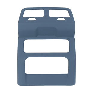 25款宝马新5系i5后排空调出风口保护罩防踢面板530li车内装饰用品