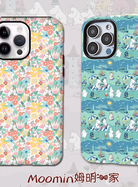 Moomin亚美姆明适用苹果16plus15华为mate70nova13荣耀200vivoIQOO小米14红米K80note12菲林手机壳OPPOfindX8